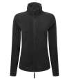 PR824 Premier Ladies Artisan Fleece Jacket Black / Black colour image